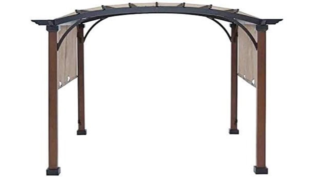 ontheway 10x10 beige pergola