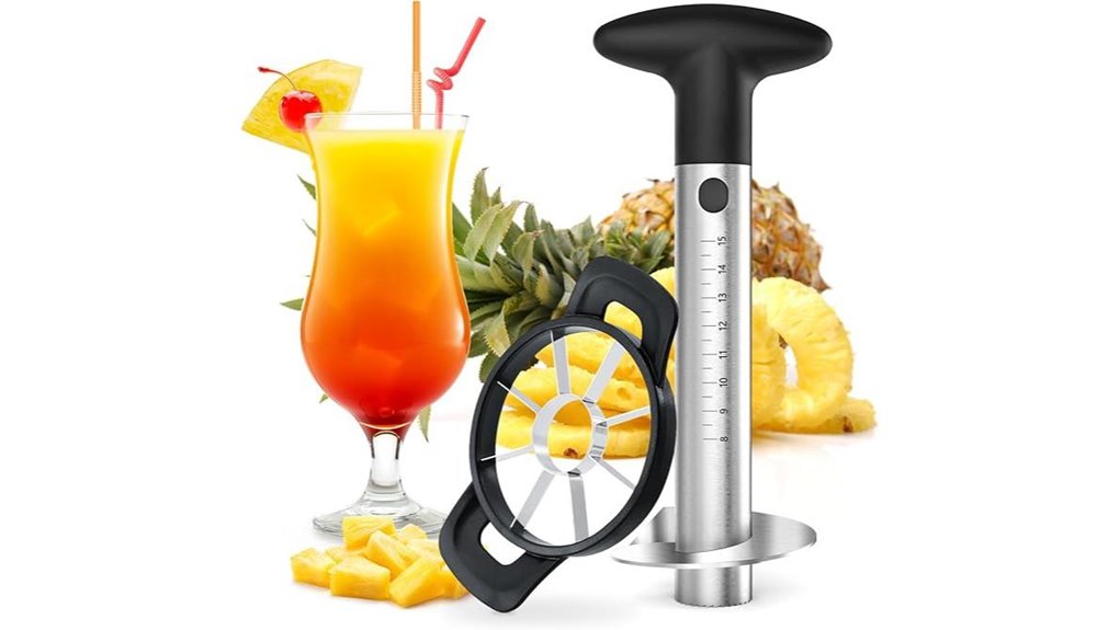 ookuu stainless pineapple core