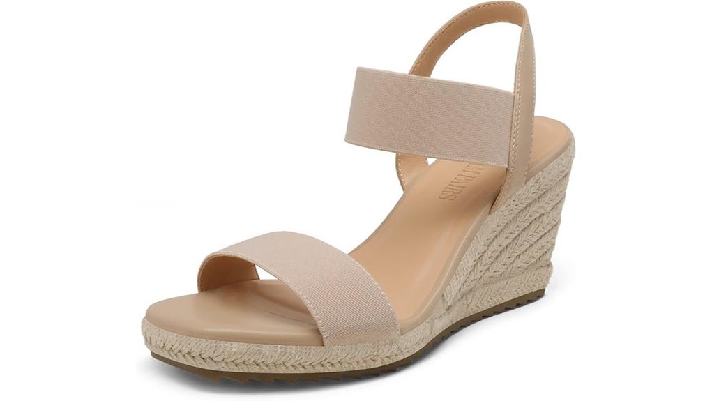 open toe platform espadrille sandals