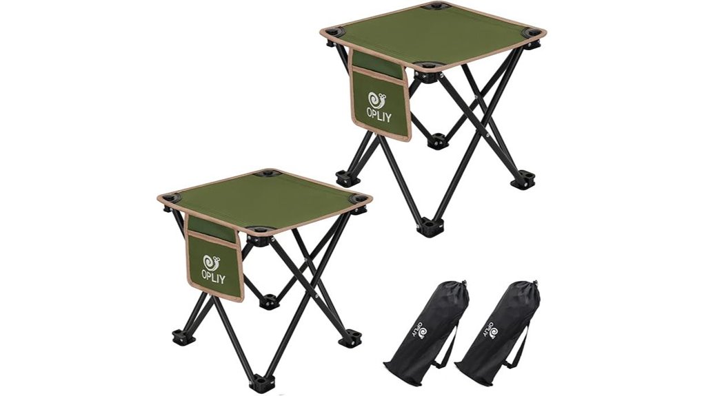opliy folding 2 pack stools