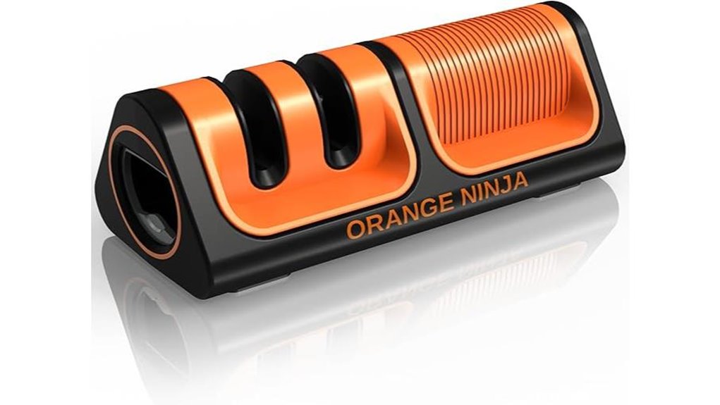 orange ninja mini sharpener