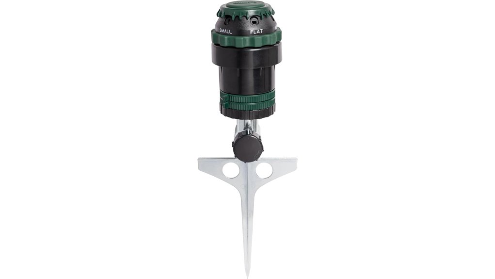 orbit h2o sprinkler steel