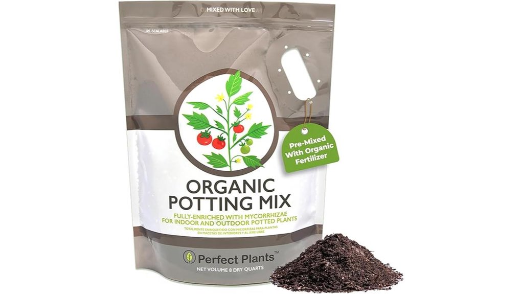 organic 8 quart plant mix