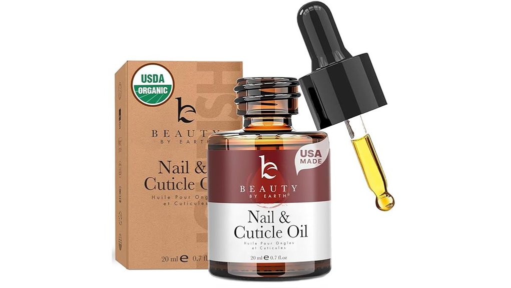 organic jojoba vitamin nailoil