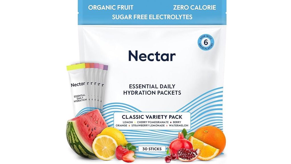 organic sugar free electrolyte packets