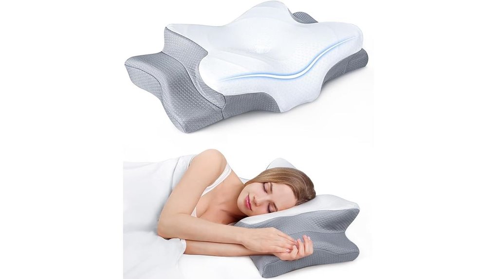 orthopedic cervical cooling pillow