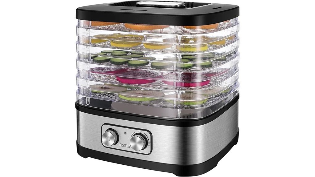 ostba temperature controlled bpa free dehydrator