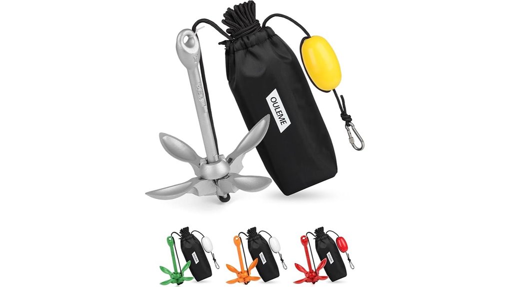 ouleme folding grapnel anchor