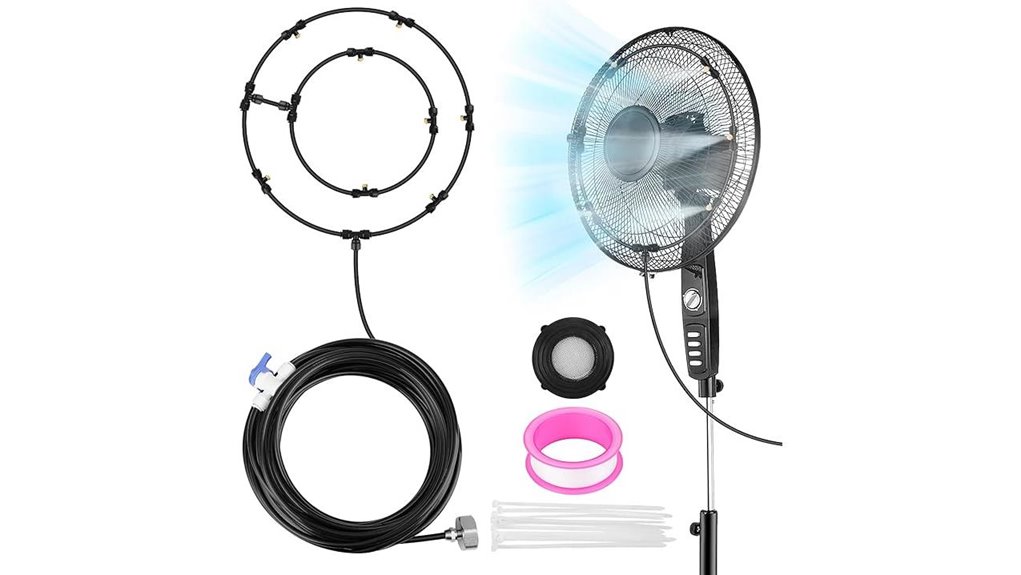 outdoor 27ft eight nozzle kit