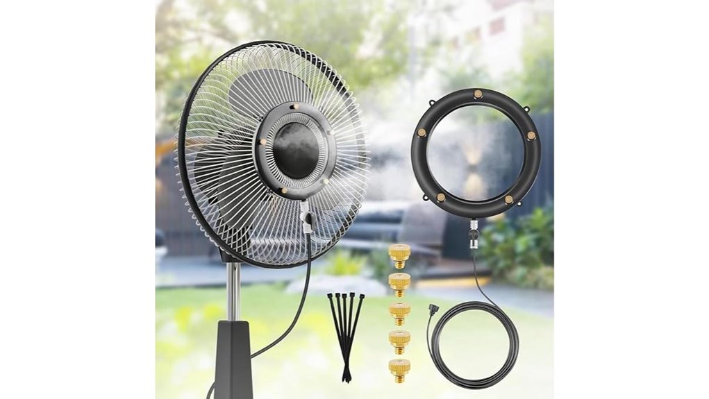 outdoor pocket misting fan