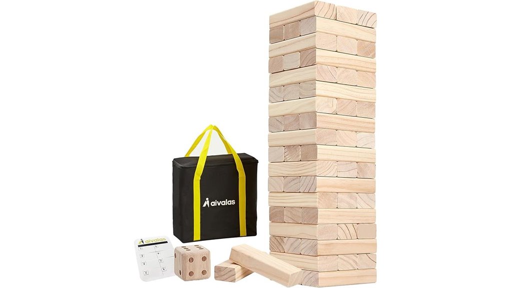 outdoor tower build game