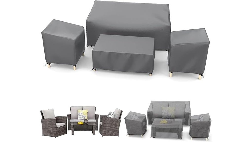 outdoor waterproof grey covers