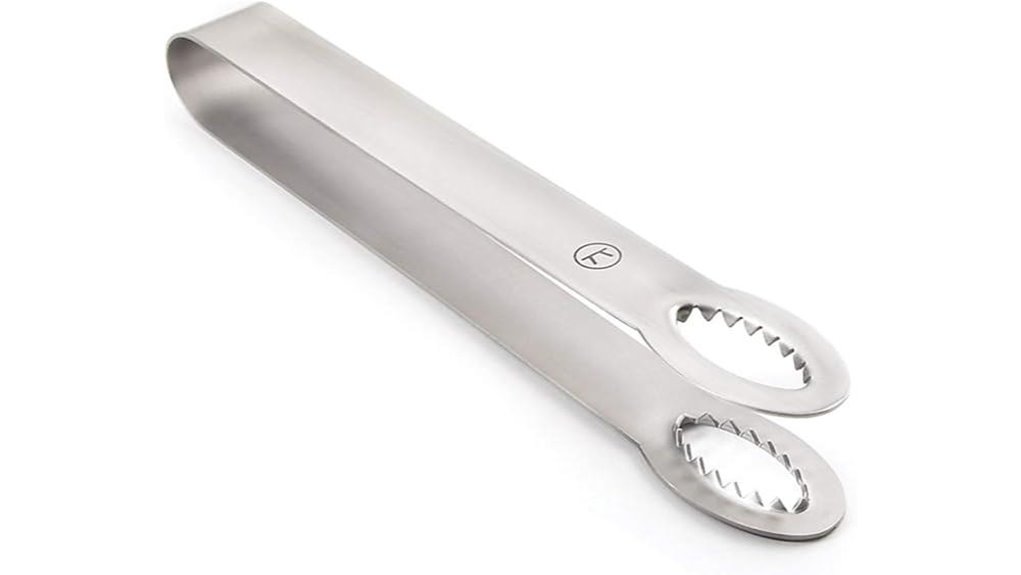 outset stainless 8 inch tongs