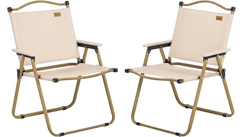 outsunny folding beach chairs