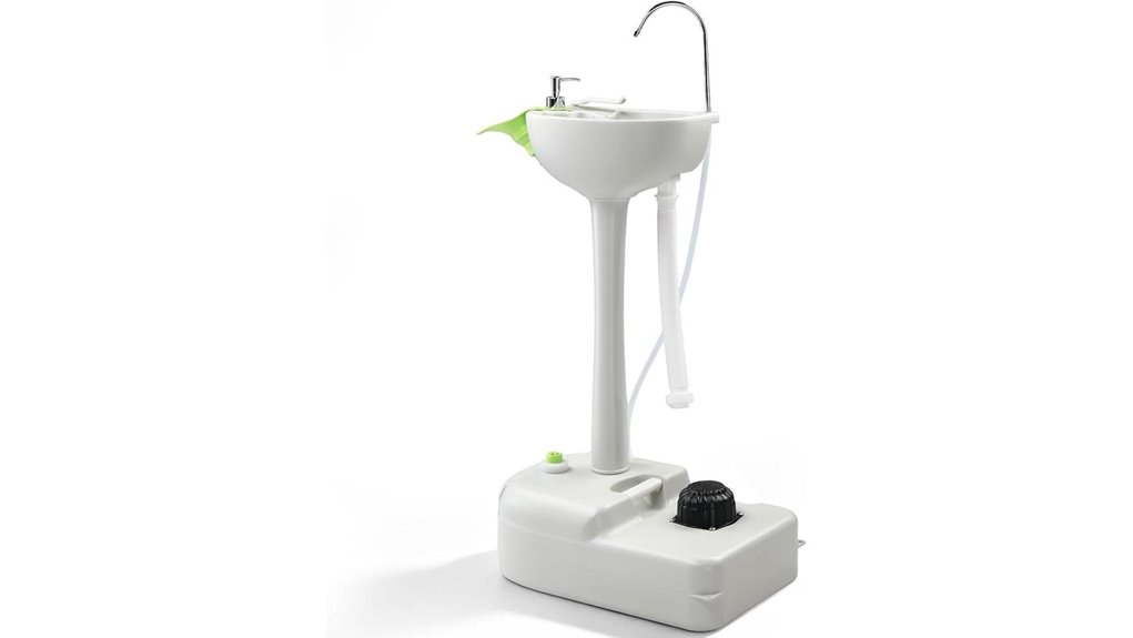 outvita 19l wheeled sink