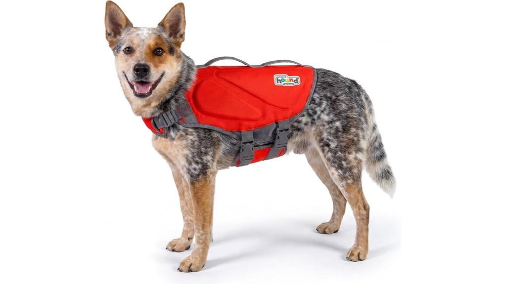 outward hound red lifejacket