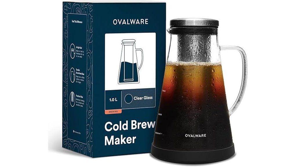 ovalware cold brew pitcher