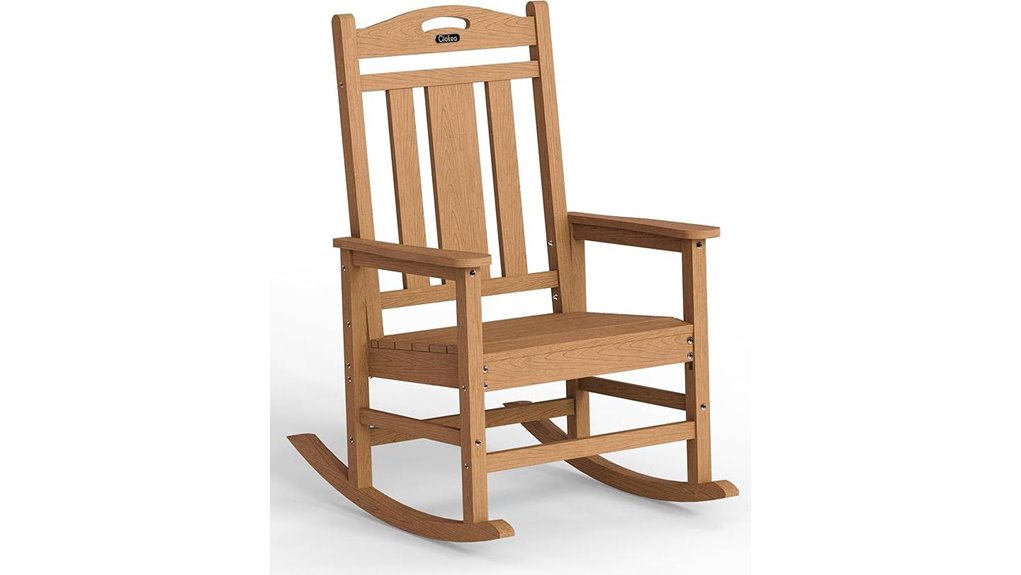 oversized heavy duty outdoor rocker