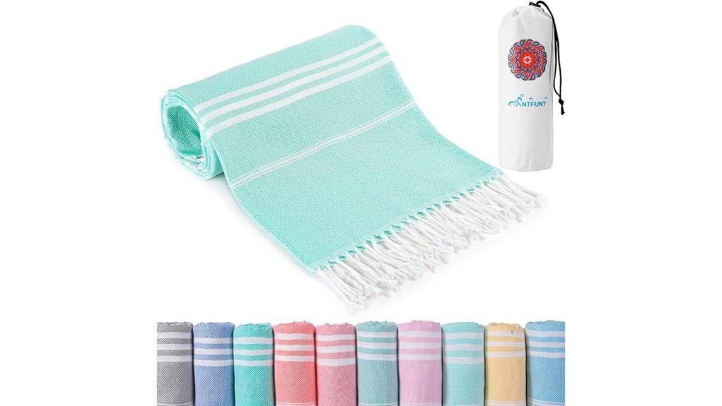 oversized quick dry turkish towel