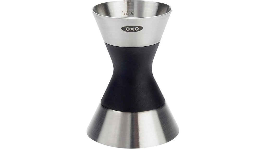 oxo double jigger steel