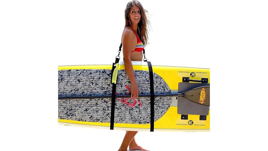 paddleboard shoulder carry strap