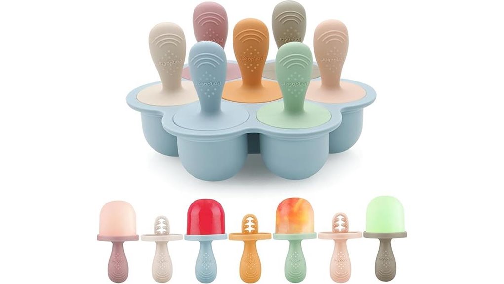 pandaear 7 cavity silicone molds