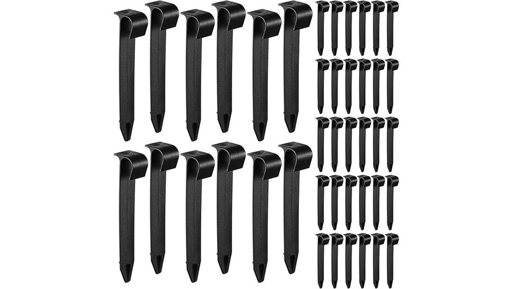 pangda 100 pack inch stakes