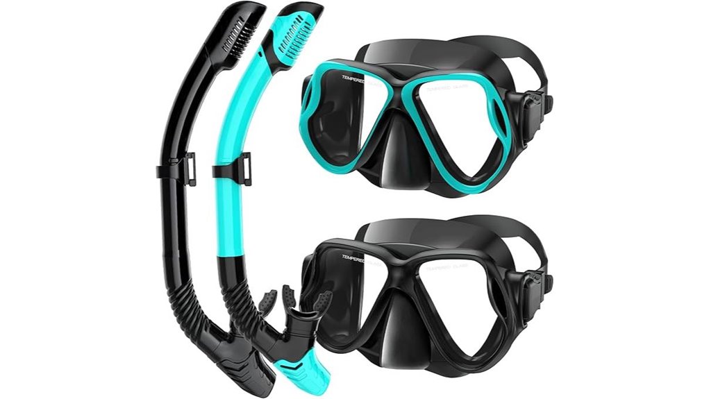 panoramic dry top adult mask
