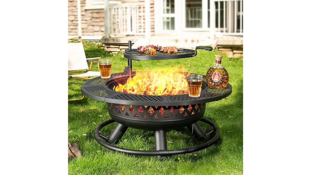 panovue 36 metal grill pit
