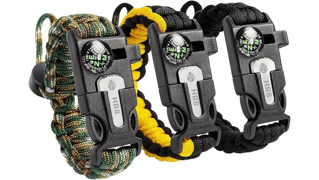 paracord survival firestarter set