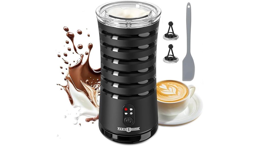 paris rh ne 4 in 1 milk steamer