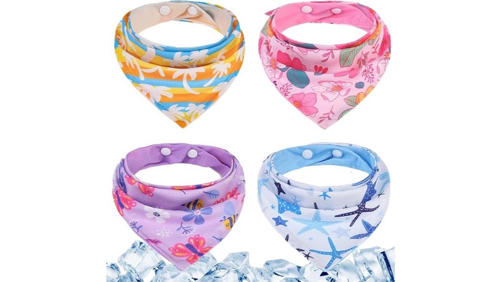 pawchie ice triangular bandana