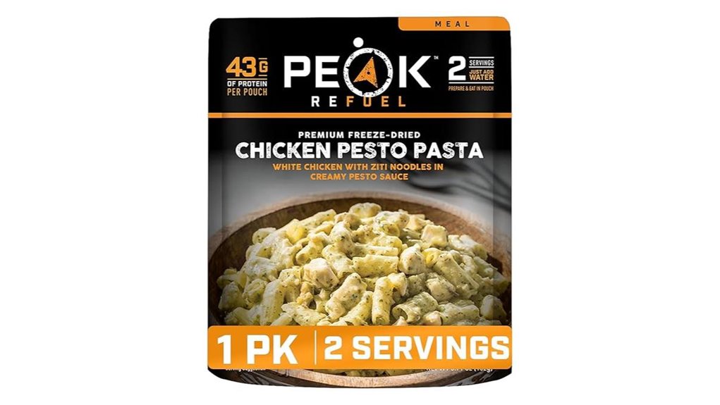 peak refuel two serving freeze dried