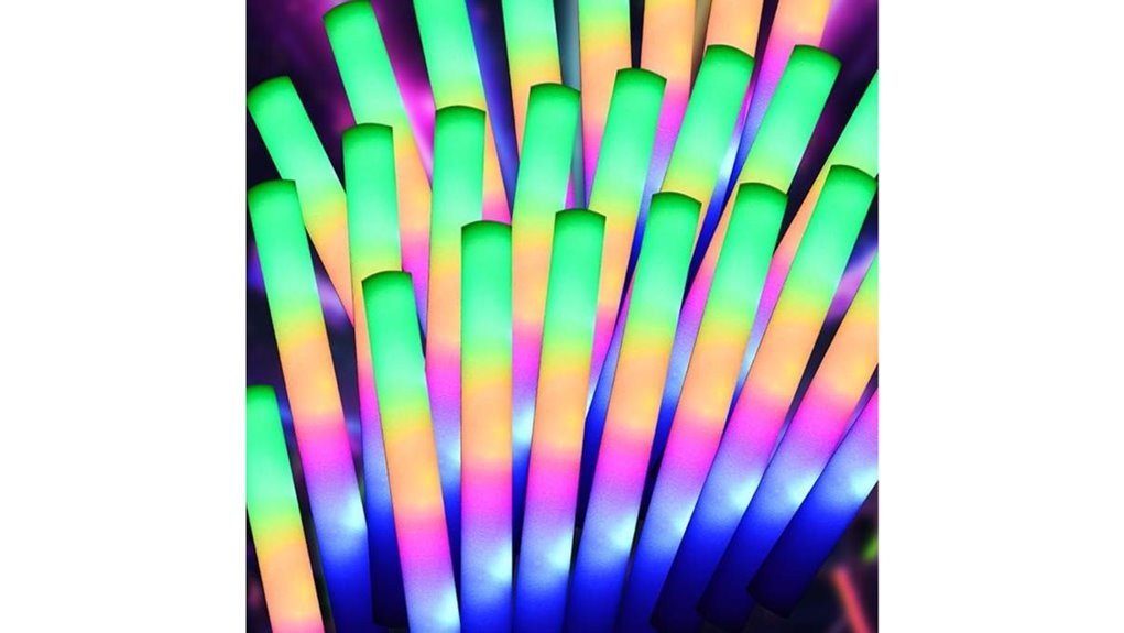 pelreame 55 led glowsticks