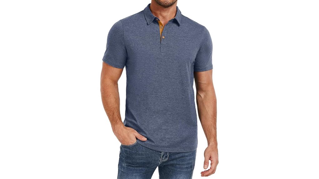 pengeo men s short sleeve polo