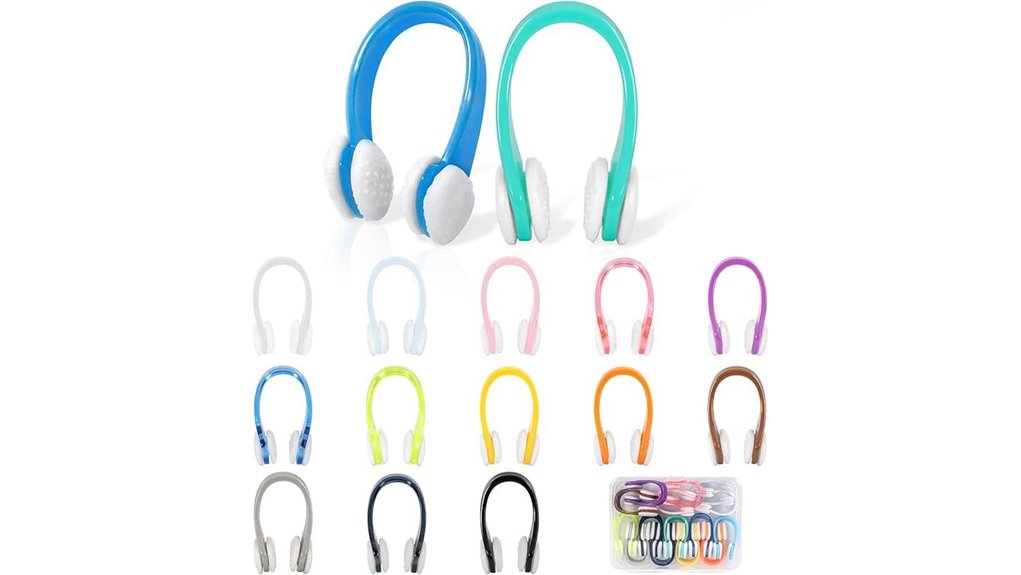 pengxiaomei 15 pack waterproof noseclips