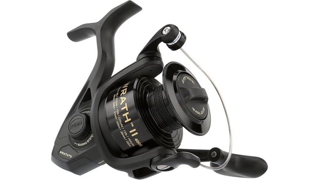 penn wrath ii reel