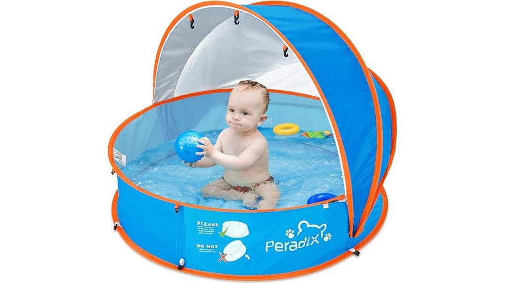 peradix portable kids pool
