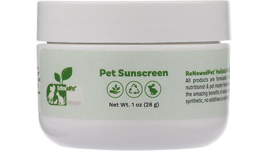pet sunscreen one ounce
