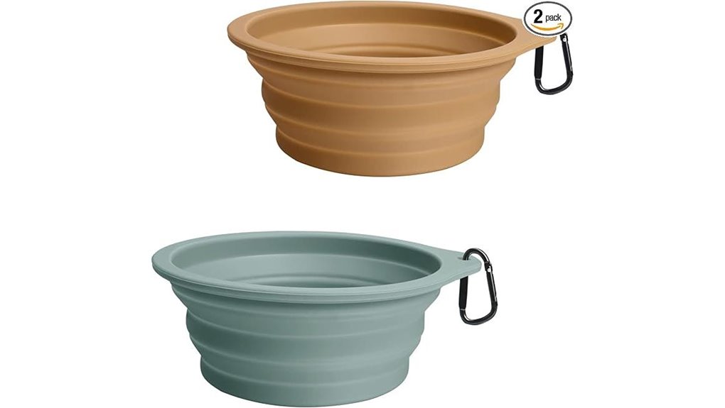 petbonus silicone collapsible bowls