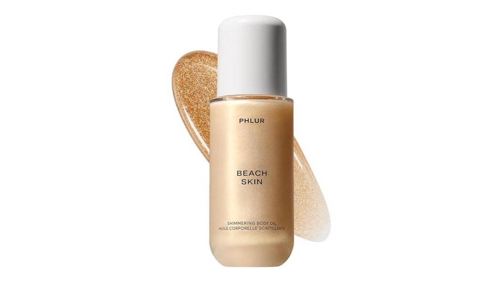 phlur beach shimmering oil