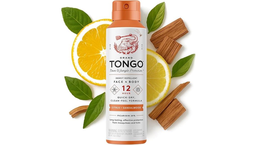 picaridin 12 hour citrus repellent
