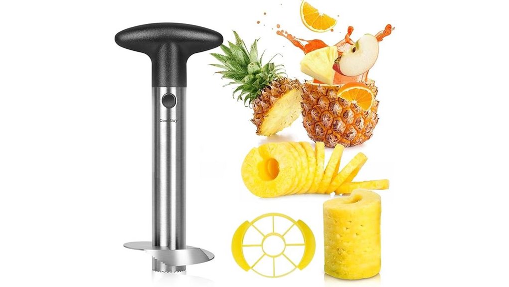 pineapple corer slicer set