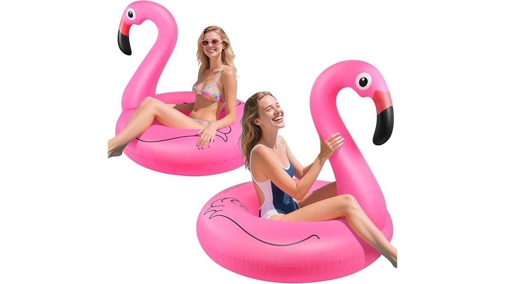 pink flamingo 42 inch float