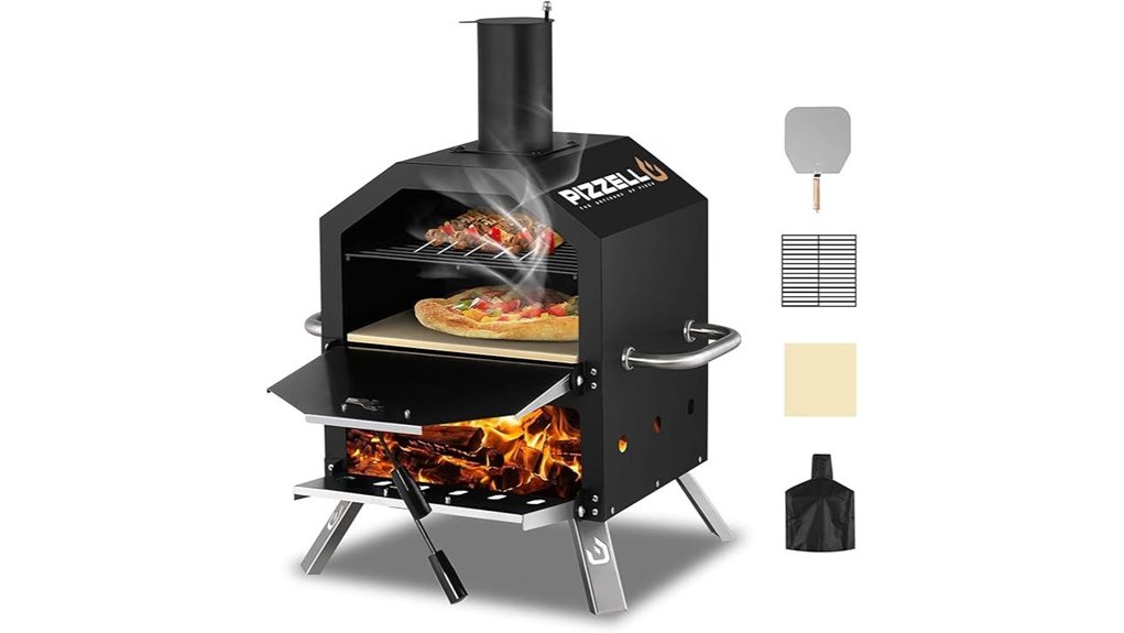 pizzello wood fired pizza oven