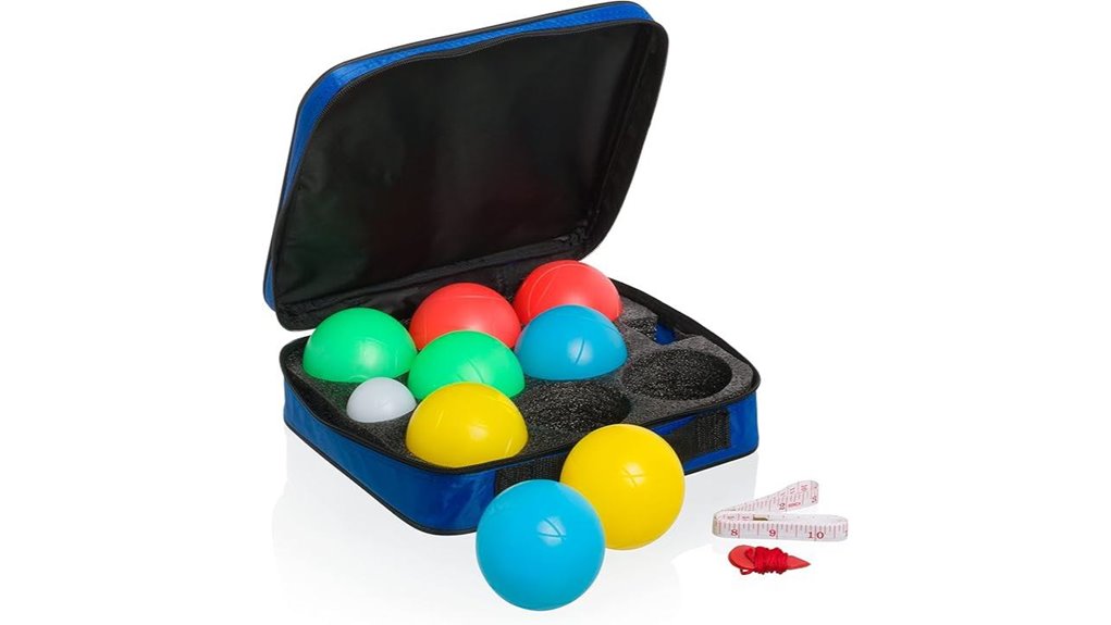 playaboule glow in dark bocce set