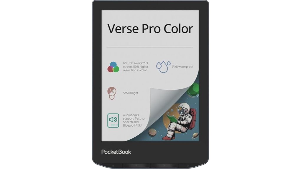 pocketbook 6 inch color e reader