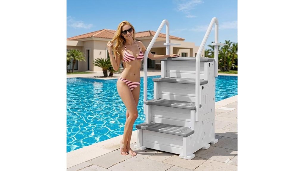 polar aurora 500 pound ladder