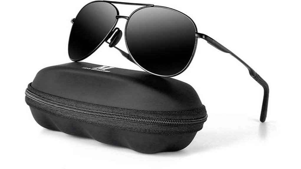 polarized aviator lightweight uv