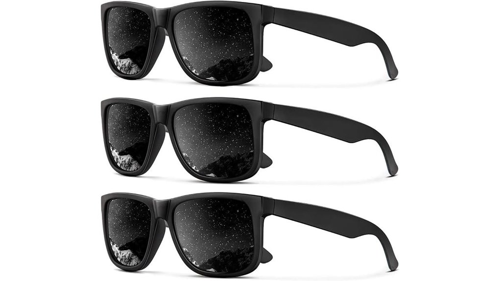 polarized matte black trio
